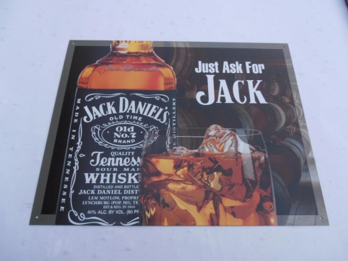 Jack Daniels Classic Advertising Sign