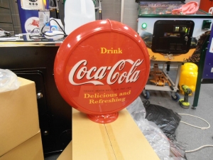 Coca Cola Double Sided Globe