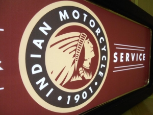 Indian Motorcycle Co Feature Light Up Box